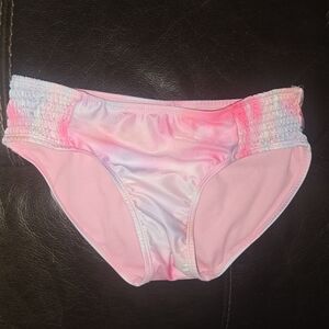 Justice Pink and Multicolor Kids Swim Bottoms